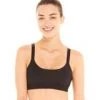 Women's Terez Black Ring Sports Bra APPAREL