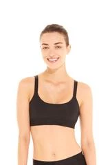 Women's Terez Black Ring Sports Bra APPAREL