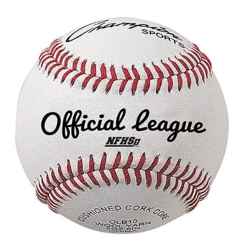 Champion Sports BASEBALL / SOFTBALL Champion Official League Premium Baseball OLB10 1 Champion Sports BASEBALL / SOFTBALL Champion Official League Premium Baseball OLB10