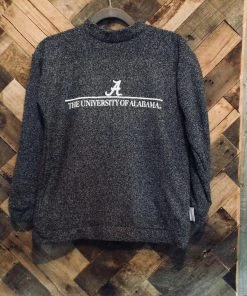 Wooly Threads Woolly Threads Pullover - Alabama Crimson Tide - Salt & Pepper