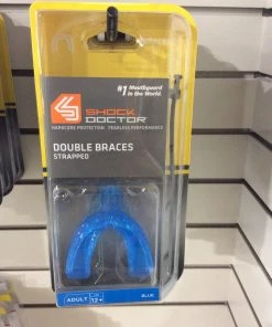 Shock Doctor FOOTBALL Double Braces Strap Mouthguard