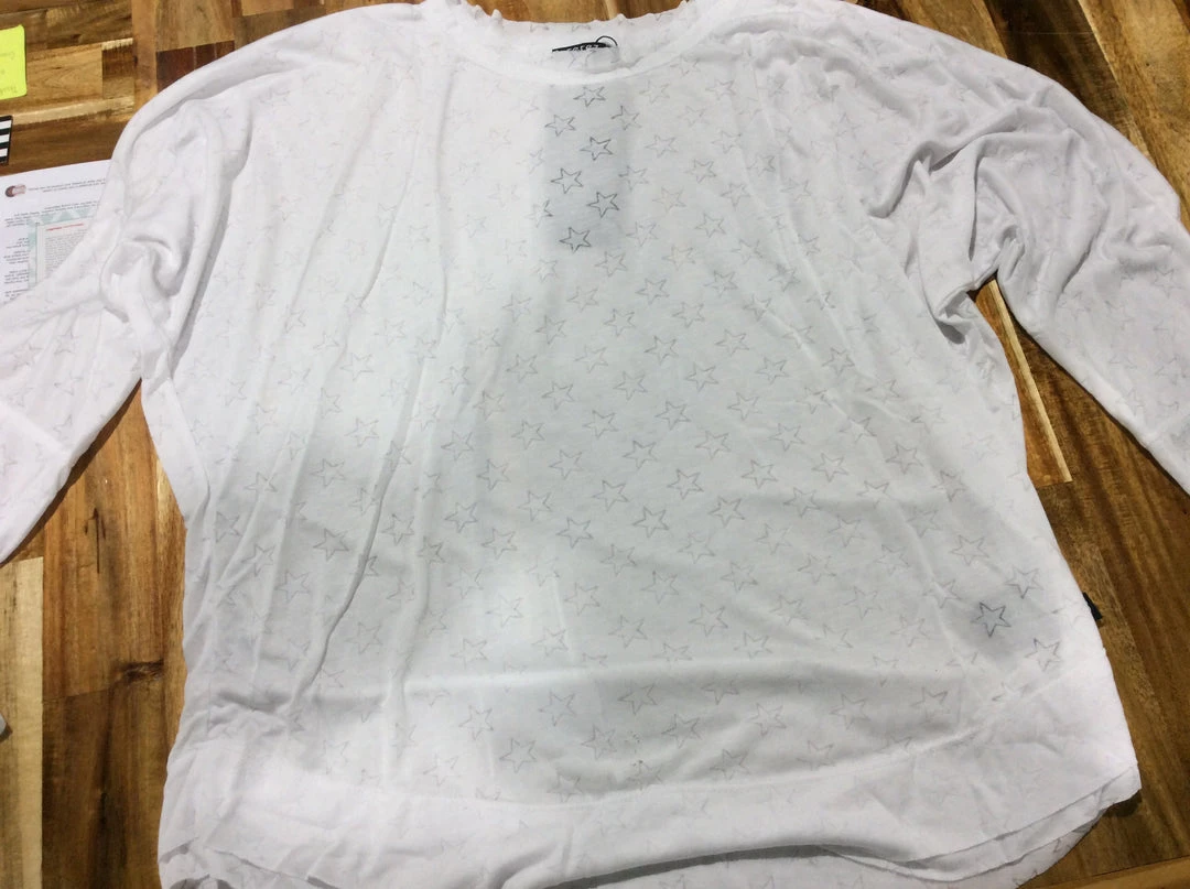 Terez Womens White Star/Soft Jersey 1 Terez Womens White Star/Soft Jersey